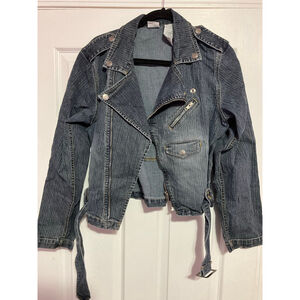 Women's Denim Jacket Juniors Size XL
